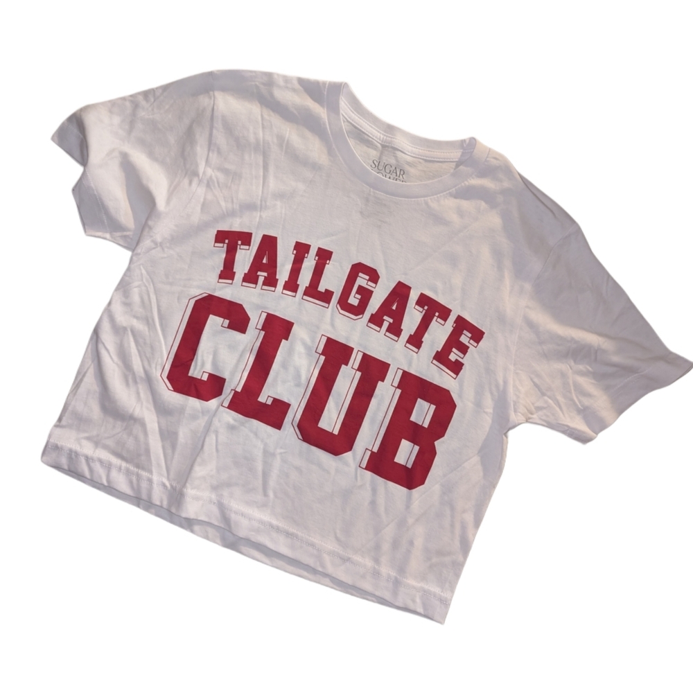 BUNDLE! 2 Cropped Game Day Tees